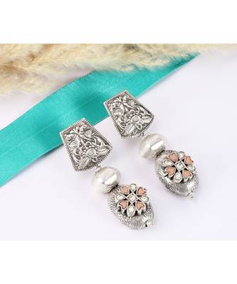 Sangeeta Boochra Silver Earrings 2