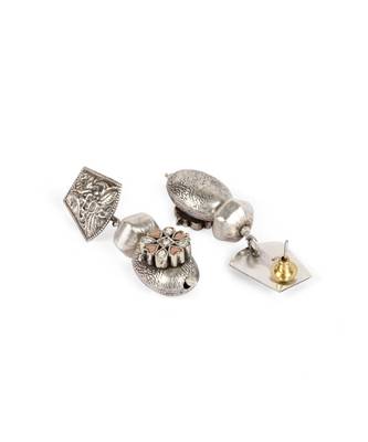 Sangeeta Boochra Silver Earrings 3