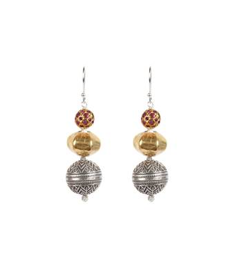 Sangeeta Boochra Silver Earrings 1