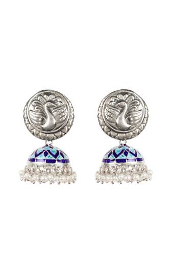 Sangeeta Boochra Silver Earrings