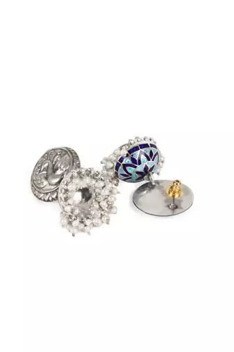 Sangeeta Boochra Silver Earrings