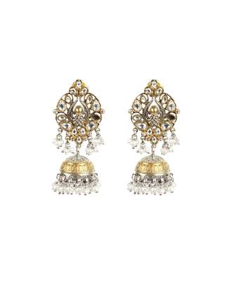 Sangeeta Boochra Silver Earrings 2