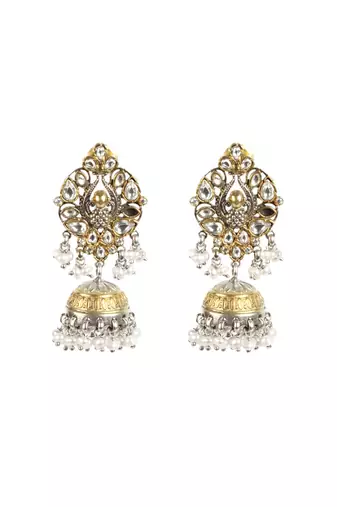 Sangeeta Boochra Silver Earrings
