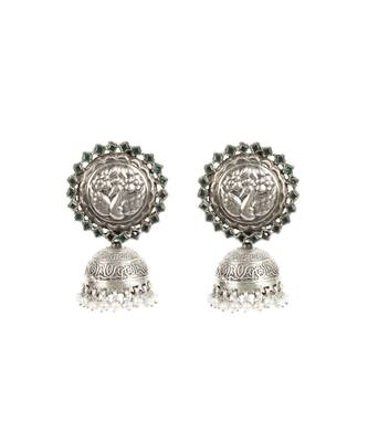Sangeeta Boochra Silver Earrings 2