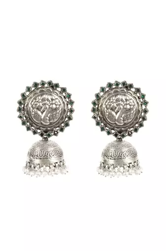 Sangeeta Boochra Silver Earrings