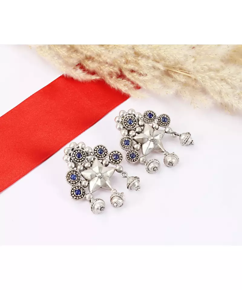 Sangeeta Boochra Silver Earrings