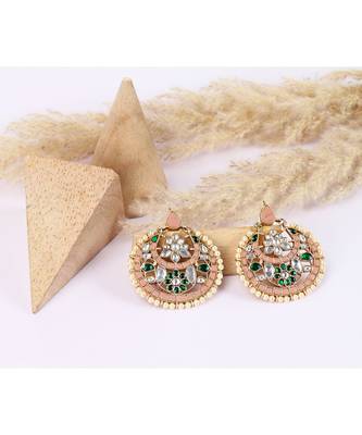 Sangeeta Boochra Silver Earrings 1