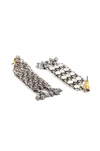 Sangeeta Boochra Silver Earrings