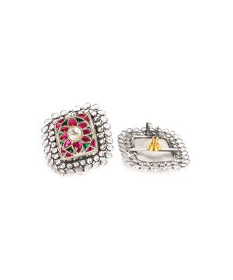 Sangeeta Boochra Silver Earrings 3