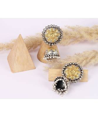 Sangeeta Boochra Silver Earrings 2