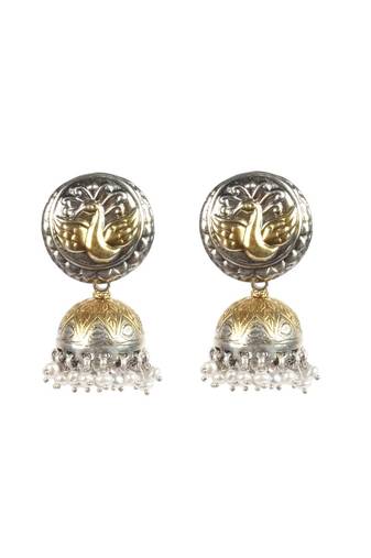 Sangeeta Boochra Silver Earrings