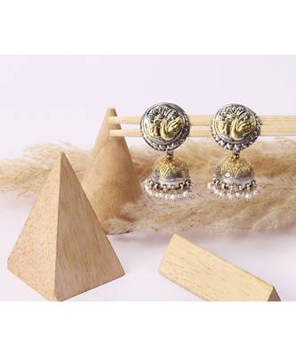 Sangeeta Boochra Silver Earrings 2