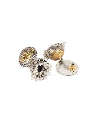 Sangeeta Boochra Silver Earrings 3