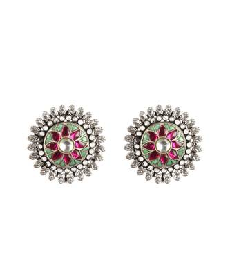 Sangeeta Boochra Silver Earrings 2
