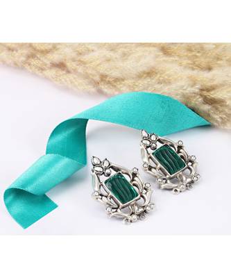 Sangeeta Boochra Silver Earrings 1