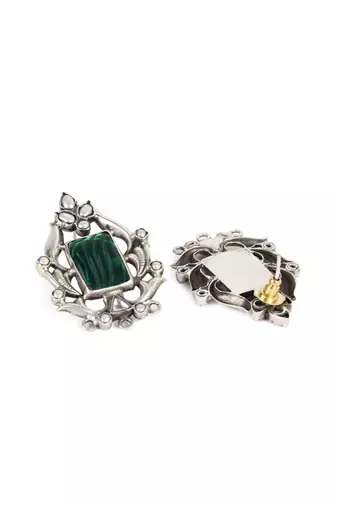 Sangeeta Boochra Silver Earrings