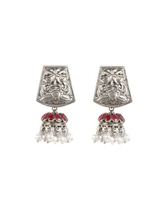 Sangeeta Boochra Silver Earrings 2