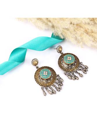 Sangeeta Boochra Silver Earrings 1