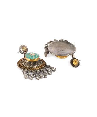 Sangeeta Boochra Silver Earrings 3