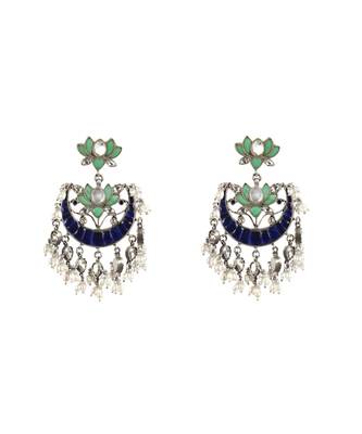 Sangeeta Boochra Silver Earrings 2