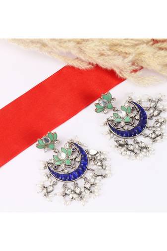 Sangeeta Boochra Silver Earrings