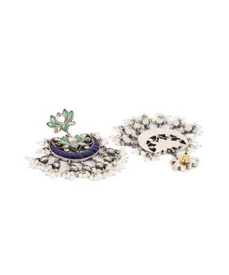 Sangeeta Boochra Silver Earrings 4