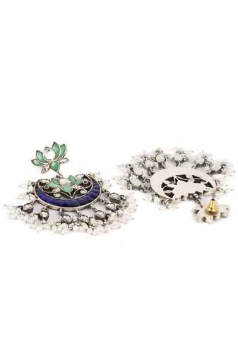 Sangeeta Boochra Silver Earrings