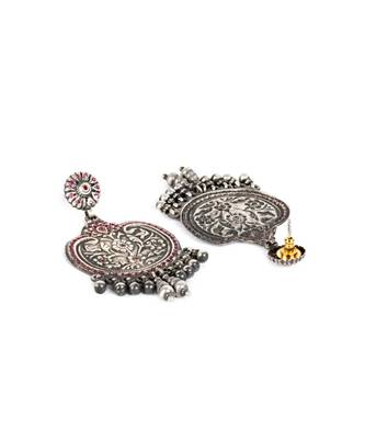 Sangeeta Boochra Silver Earrings 3