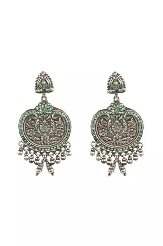 Sangeeta Boochra Silver Earrings