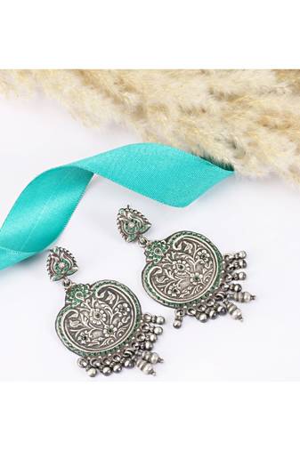 Sangeeta Boochra Silver Earrings
