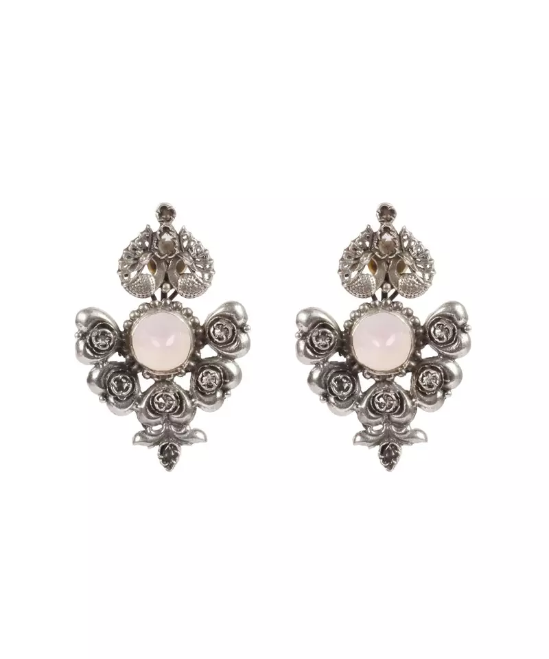 Sangeeta Boochra Silver Earrings