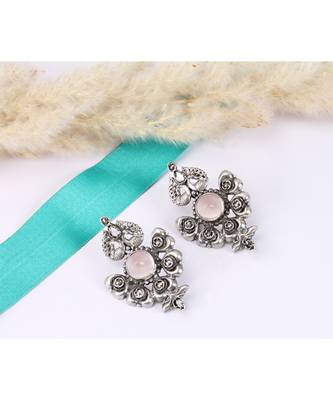 Sangeeta Boochra Silver Earrings 2