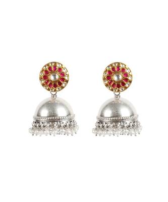 Sangeeta Boochra Silver Earrings 2