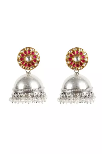 Sangeeta Boochra Silver Earrings