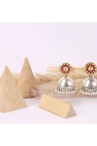 Sangeeta Boochra Silver Earrings