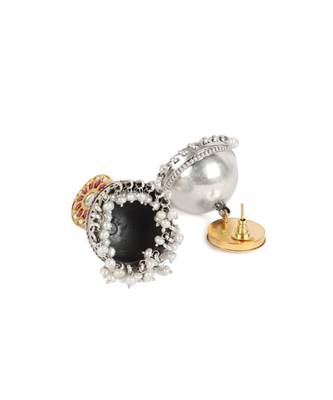 Sangeeta Boochra Silver Earrings 3