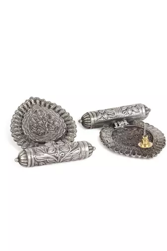 Sangeeta Boochra Silver Earrings