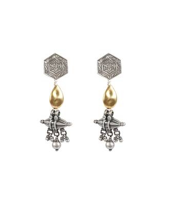 Sangeeta Boochra Silver Earrings 2