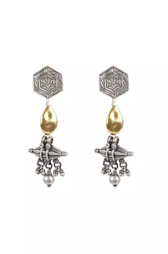 Sangeeta Boochra Silver Earrings