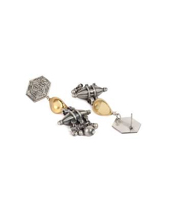 Sangeeta Boochra Silver Earrings 3