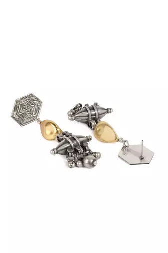 Sangeeta Boochra Silver Earrings