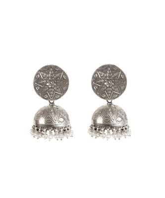 Sangeeta Boochra Silver Earrings 1