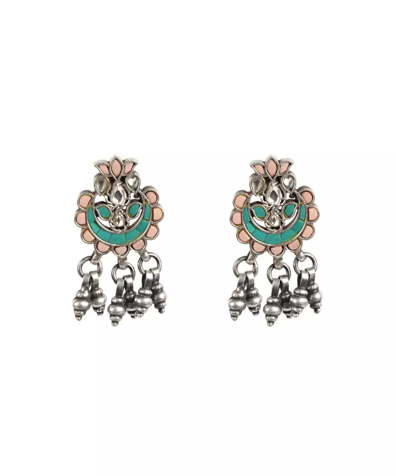 Sangeeta Boochra Silver Earrings