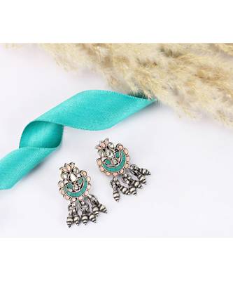 Sangeeta Boochra Silver Earrings 2