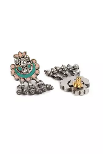 Sangeeta Boochra Silver Earrings