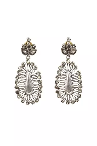 Sangeeta Boochra Silver Earrings