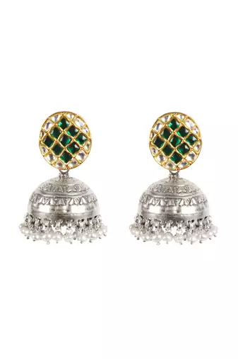 Sangeeta Boochra Silver Earrings
