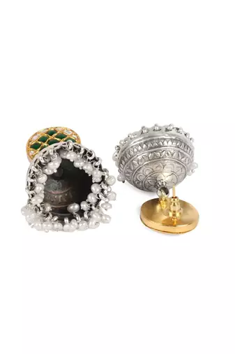 Sangeeta Boochra Silver Earrings