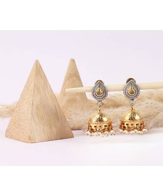 Sangeeta Boochra Silver Earrings 1