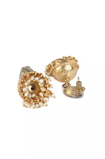 Sangeeta Boochra Silver Earrings